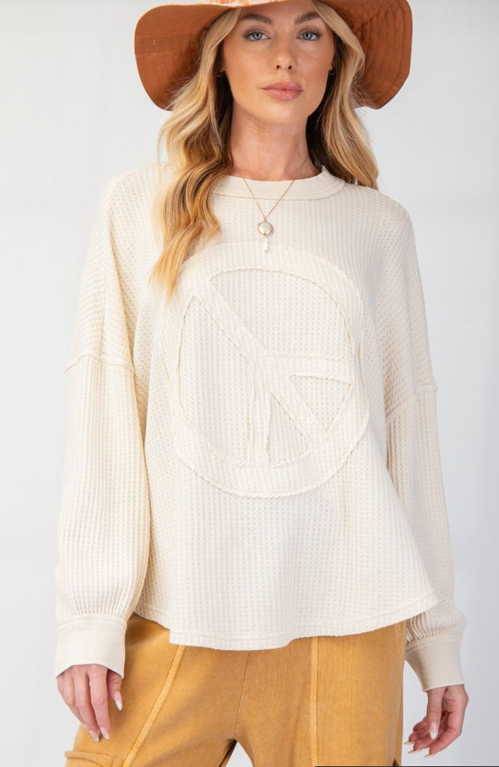 Peace Patch Mineral Washed Top