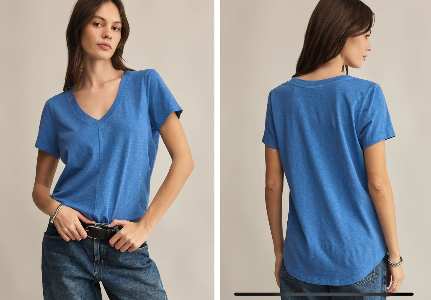 Asher V-Neck Tee