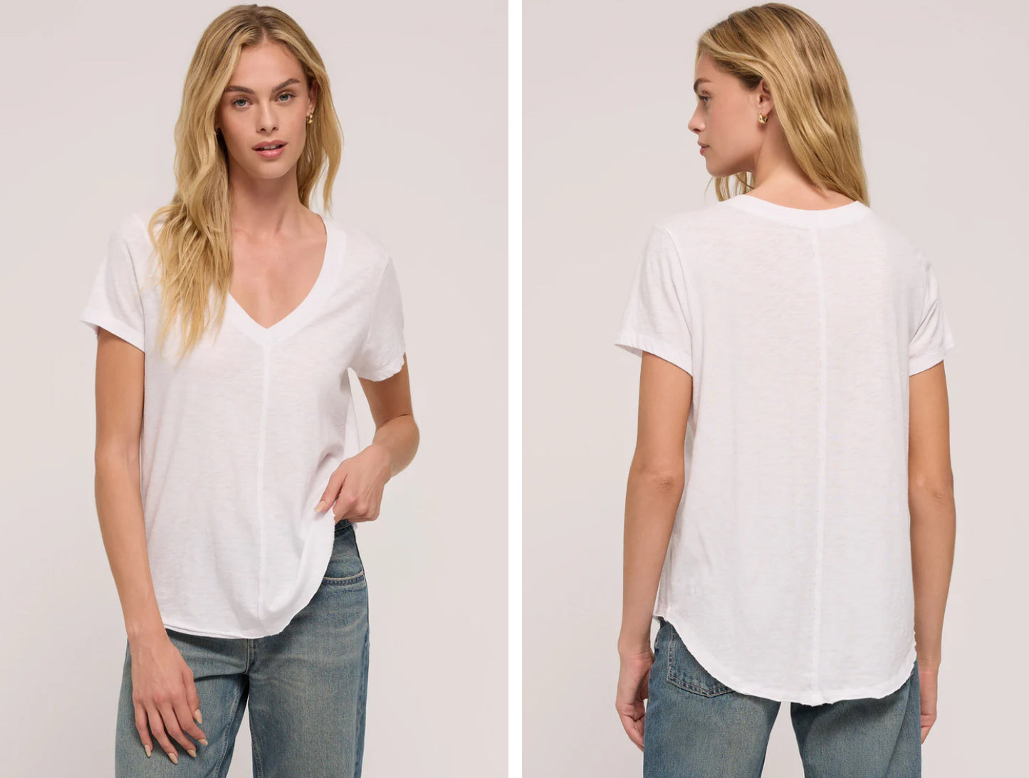 Asher V-Neck Tee