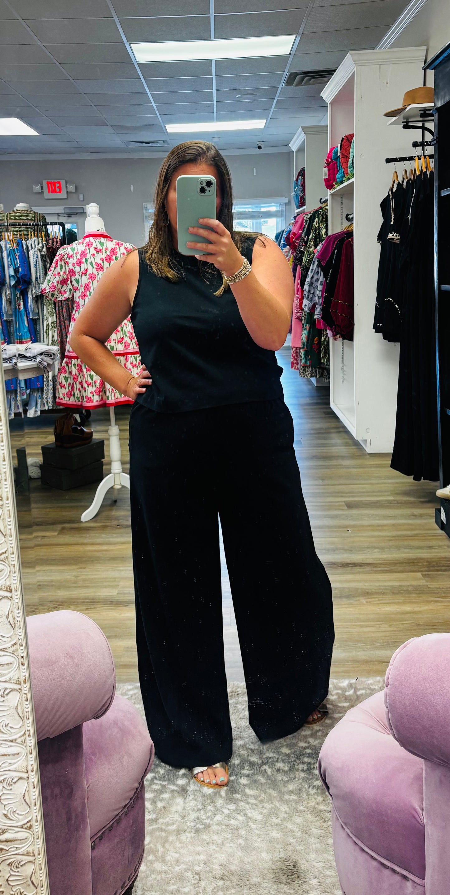 Scout Jersey Crop Flare Pant