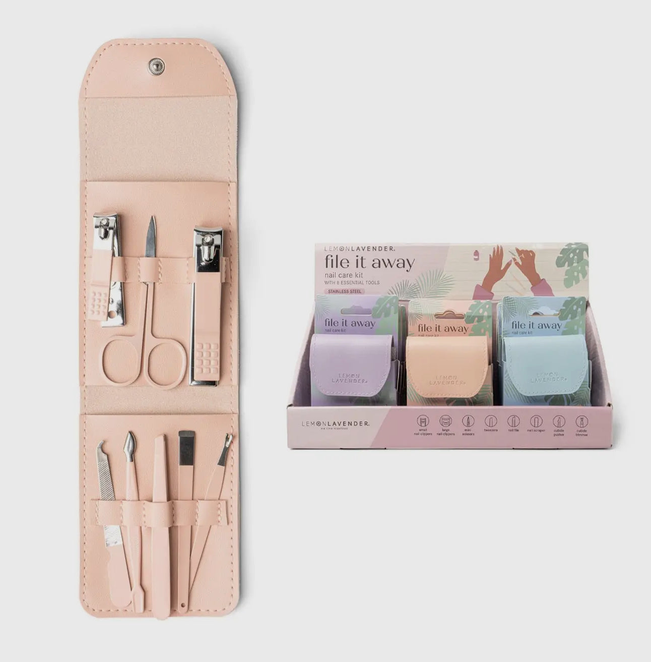 Lemon Lavender Nail Kit