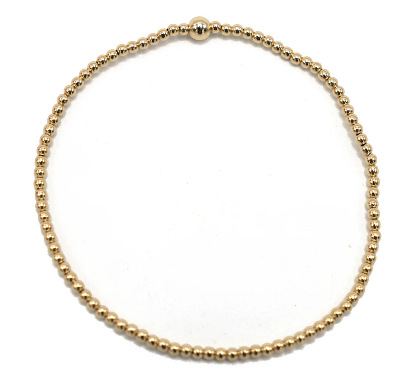 2mm Gold Filled Karma Bracelet