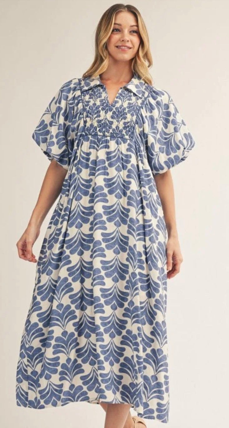 Ocean Vine Dress