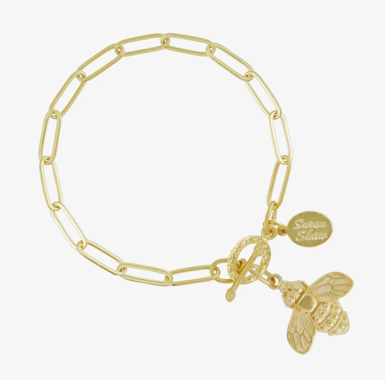 S.S. Bee Paperclip Bracelet