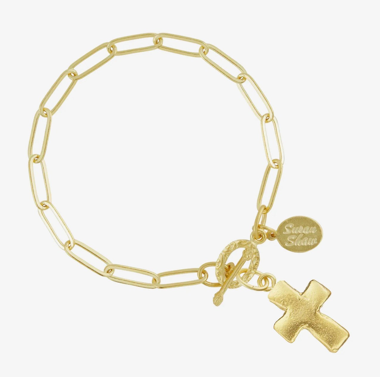 S.S. Small Cross Bracelet