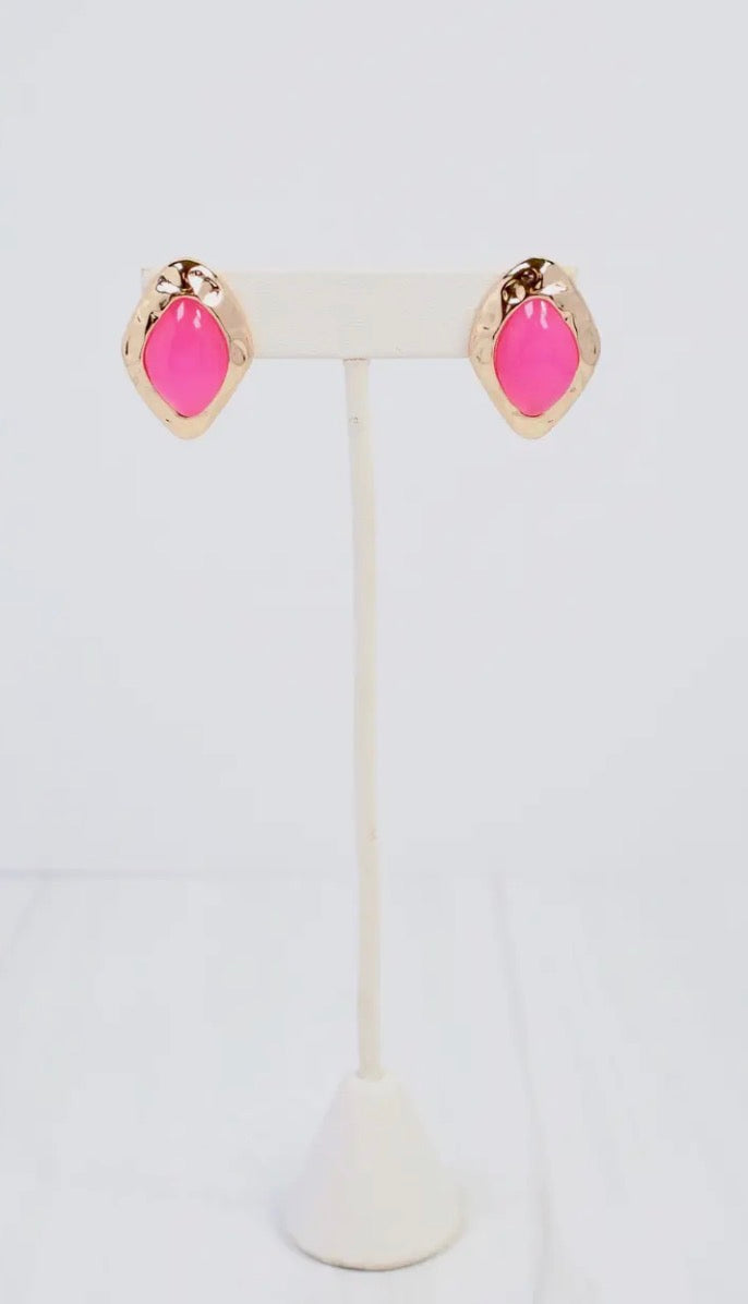 Madrid Gold Trim Earrings