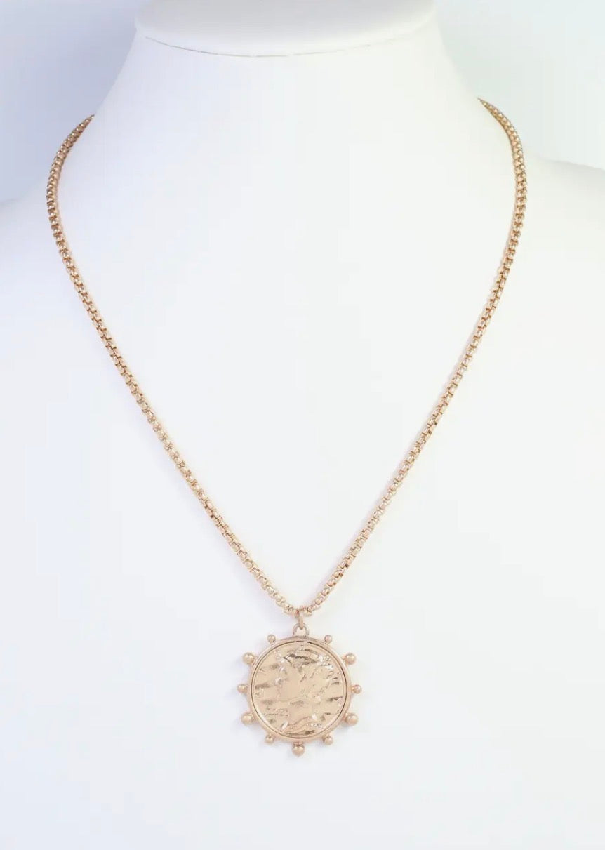 Celia Coin Necklace