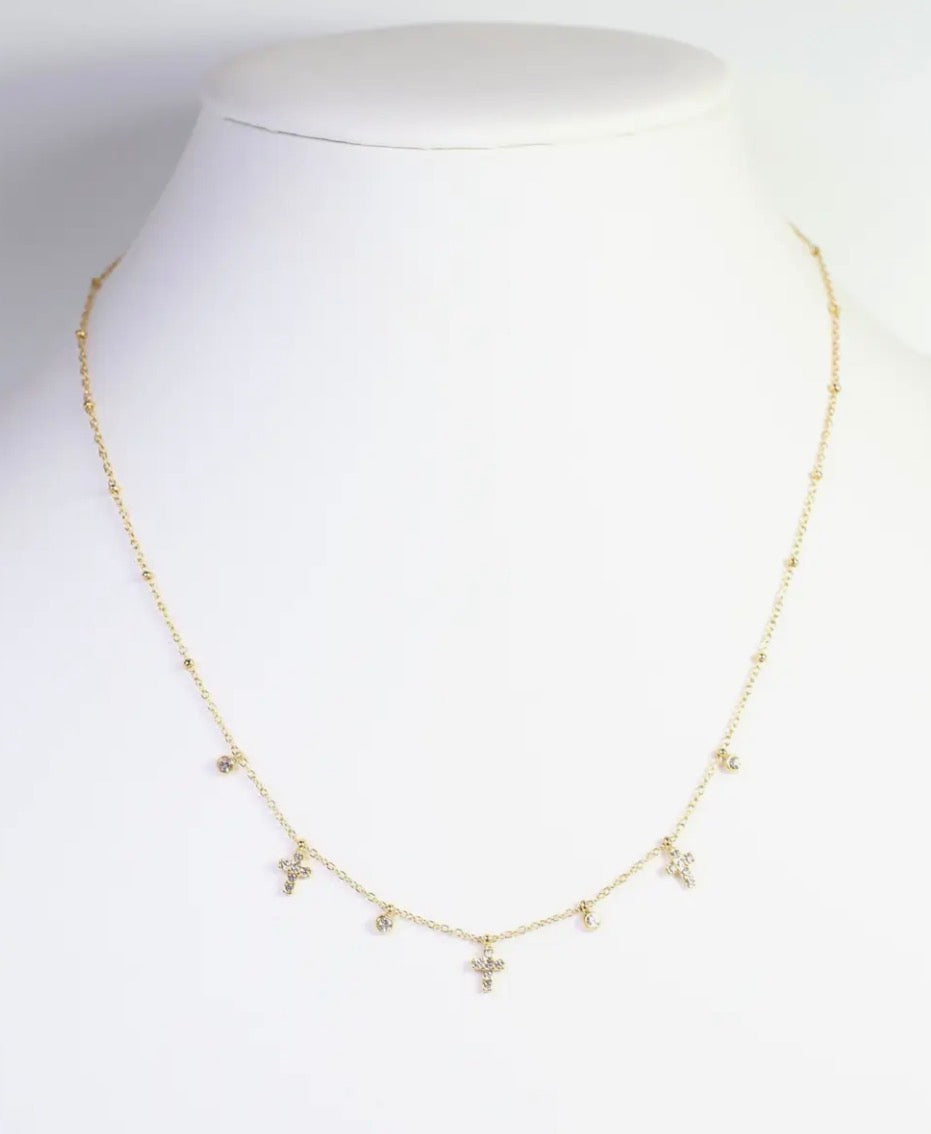 Darleen Cross Necklace