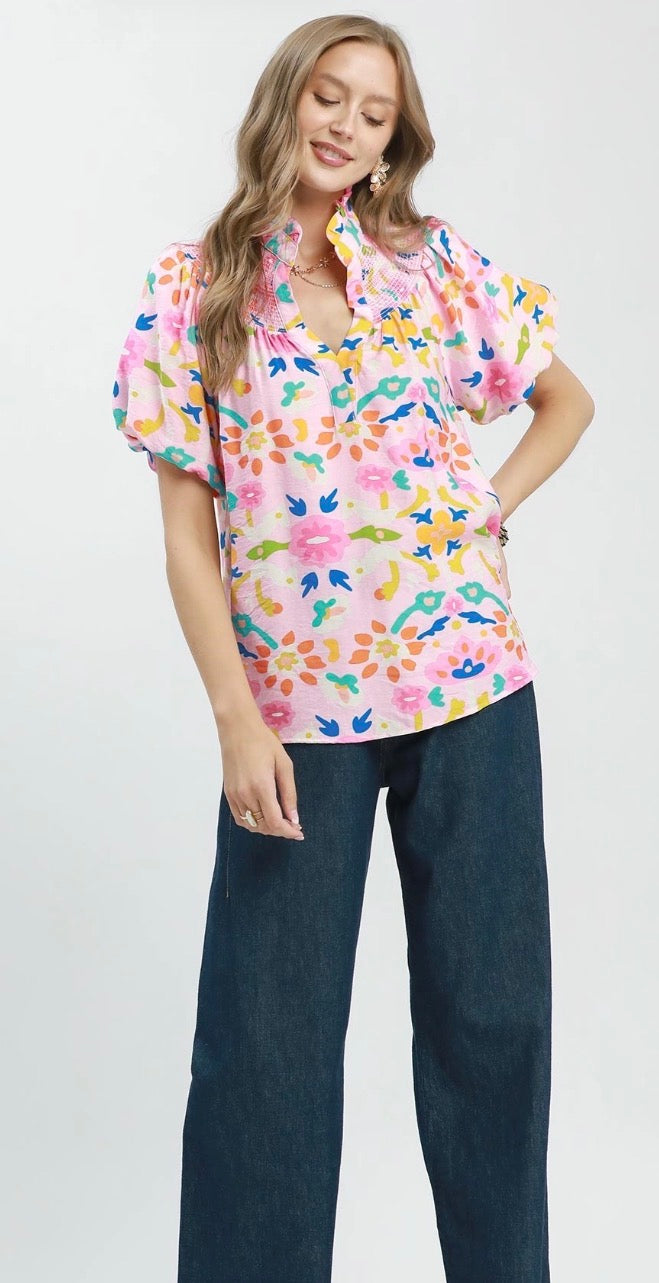 Confetti Garden Top