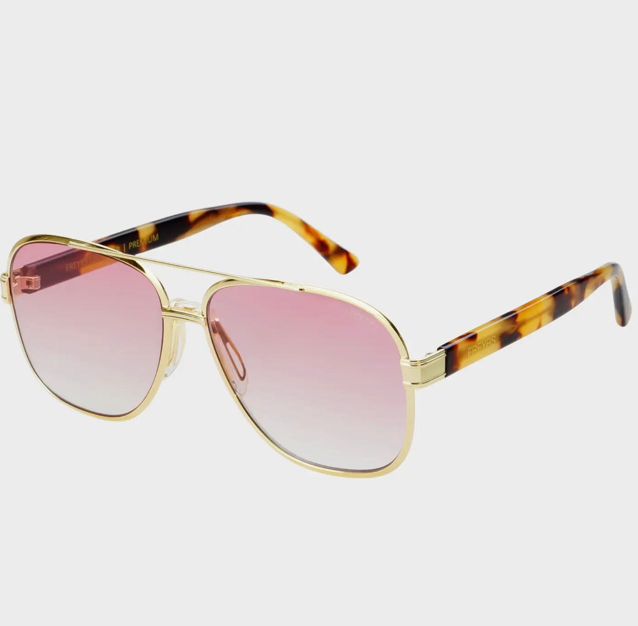 Freyrs Rose Aviator Sunglasses