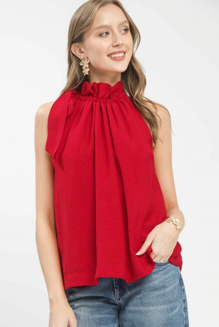 Cherry Kiss Halter Top