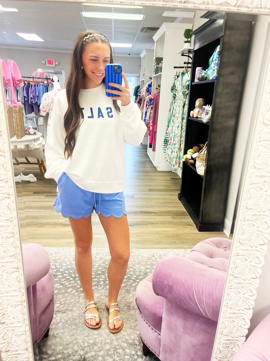 Sweet scallop shorts