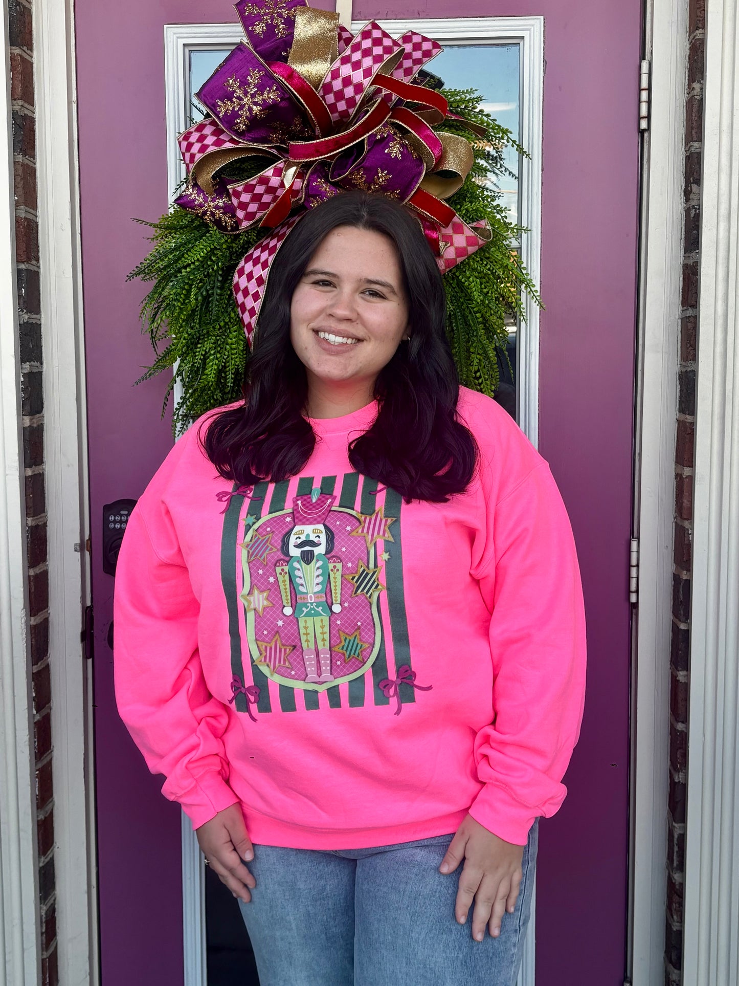 Pink Nutcracker Sweatshirt