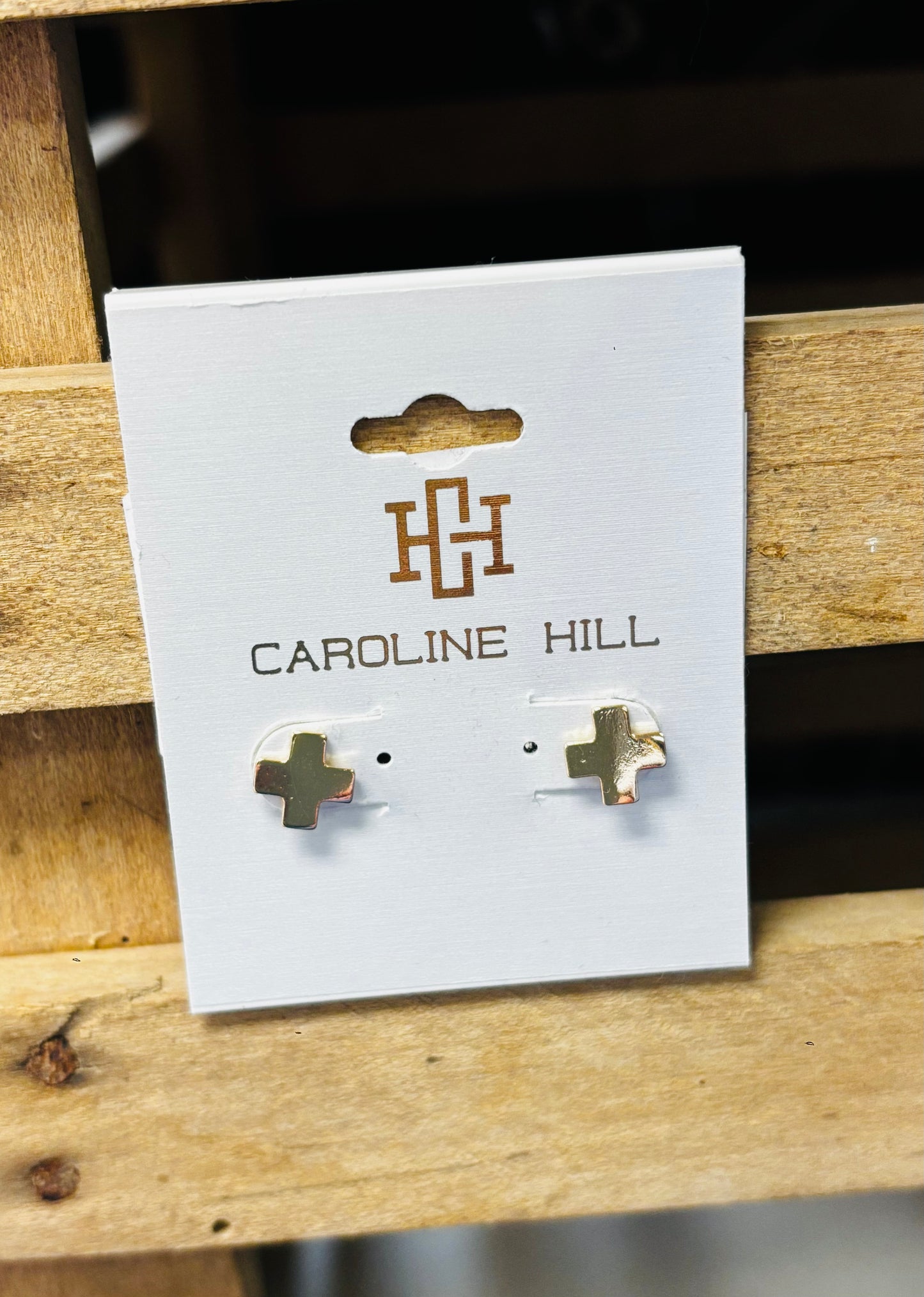 Rawls Cross Earrings