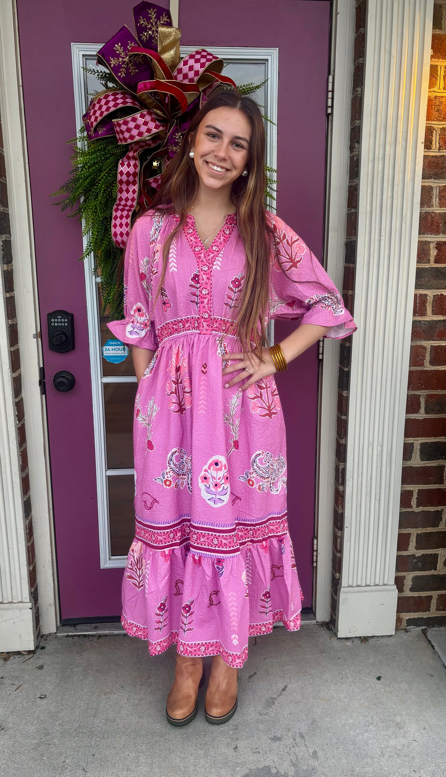 Pink Meadow Dream Dress