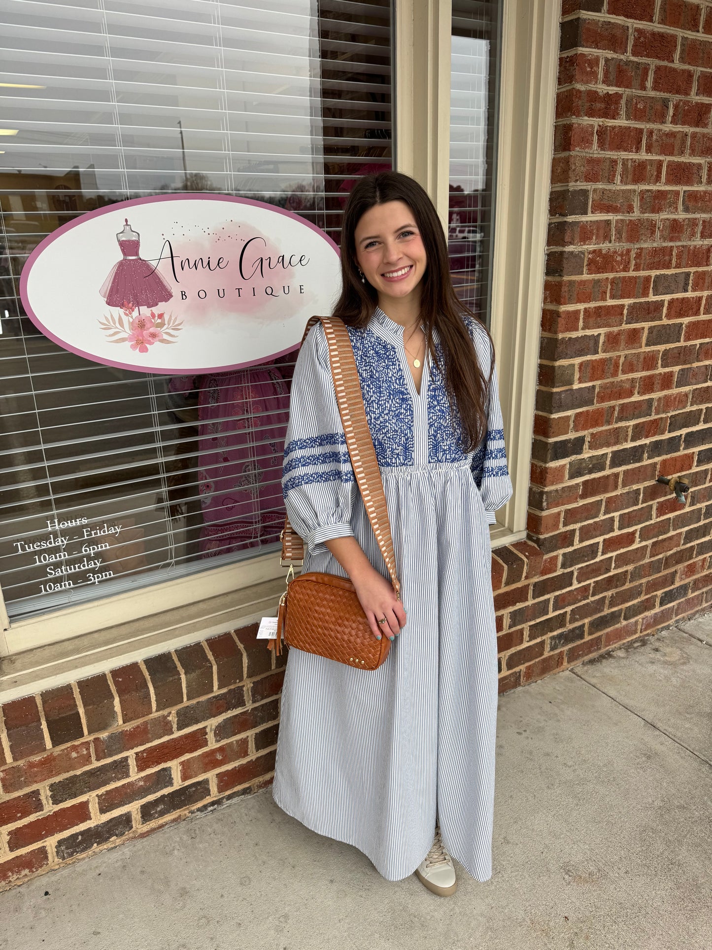 The Blue Willow Dress