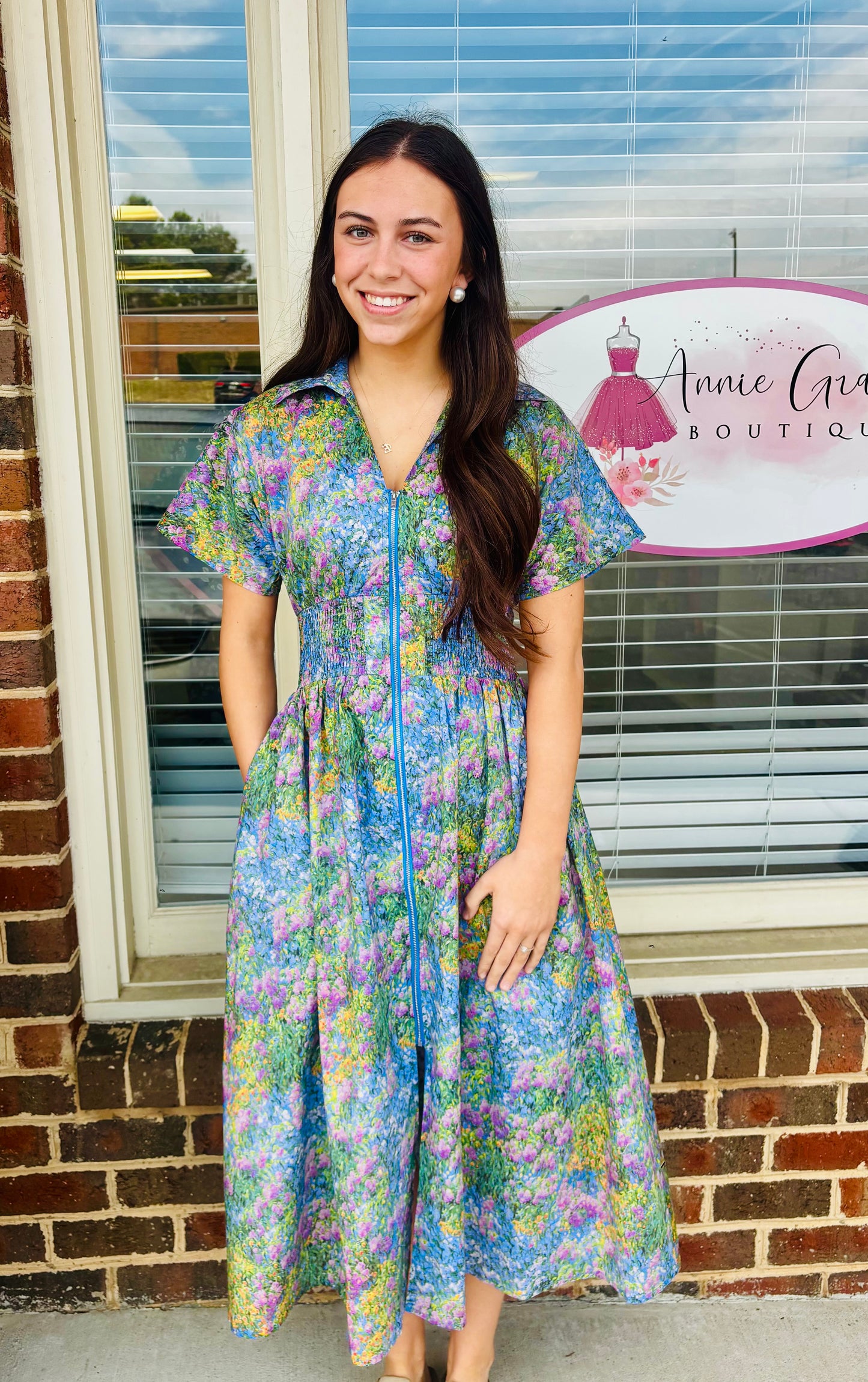 Garden Party Midi Dress