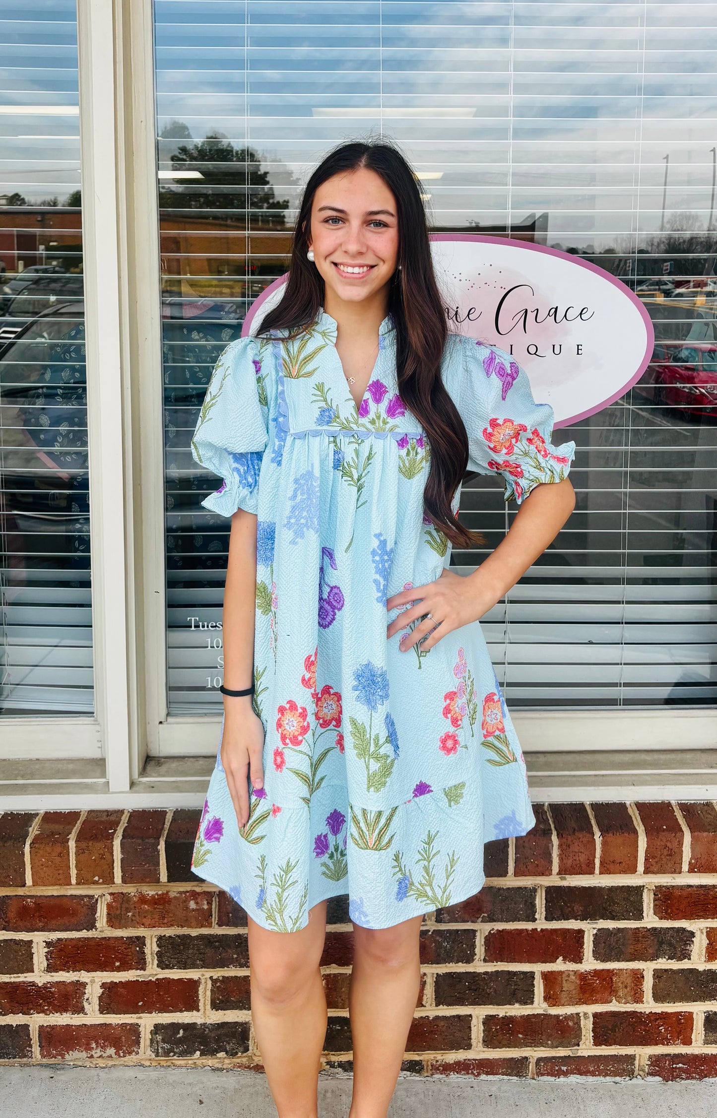 The Bluebell Garden Dress