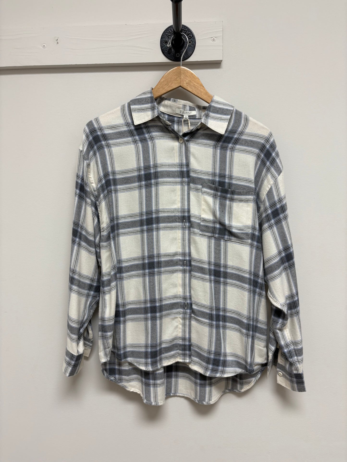River Plaid Button up