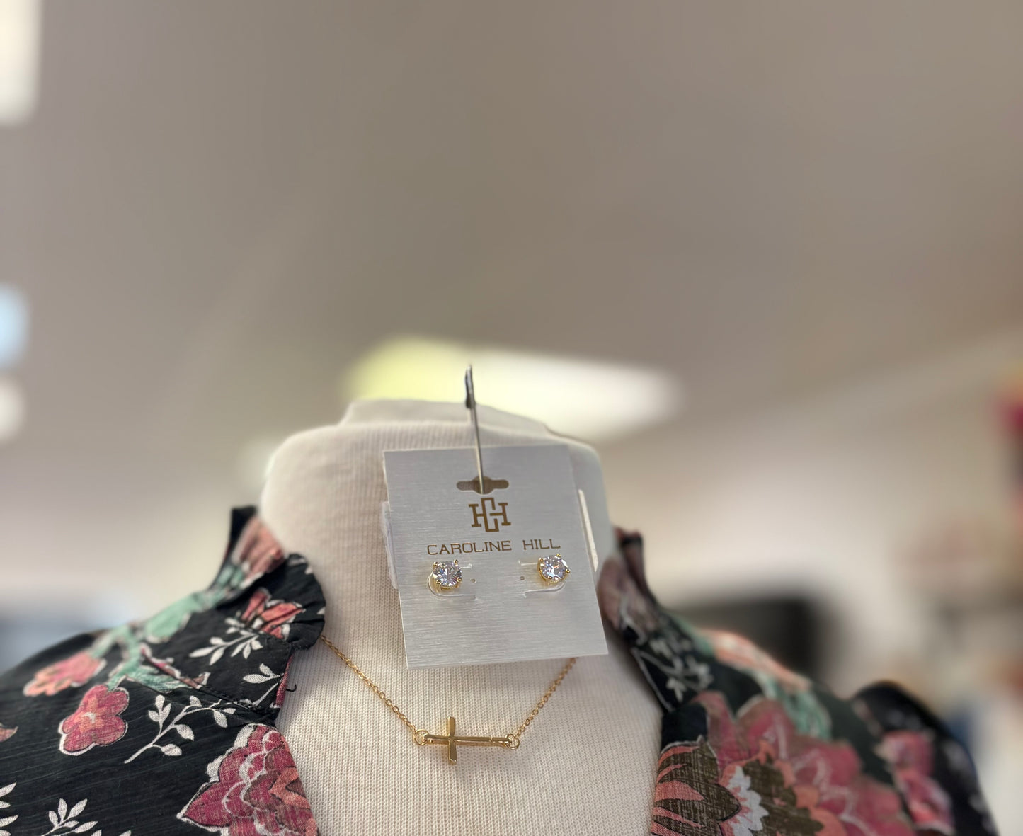 Merriman CZ stud Earrings