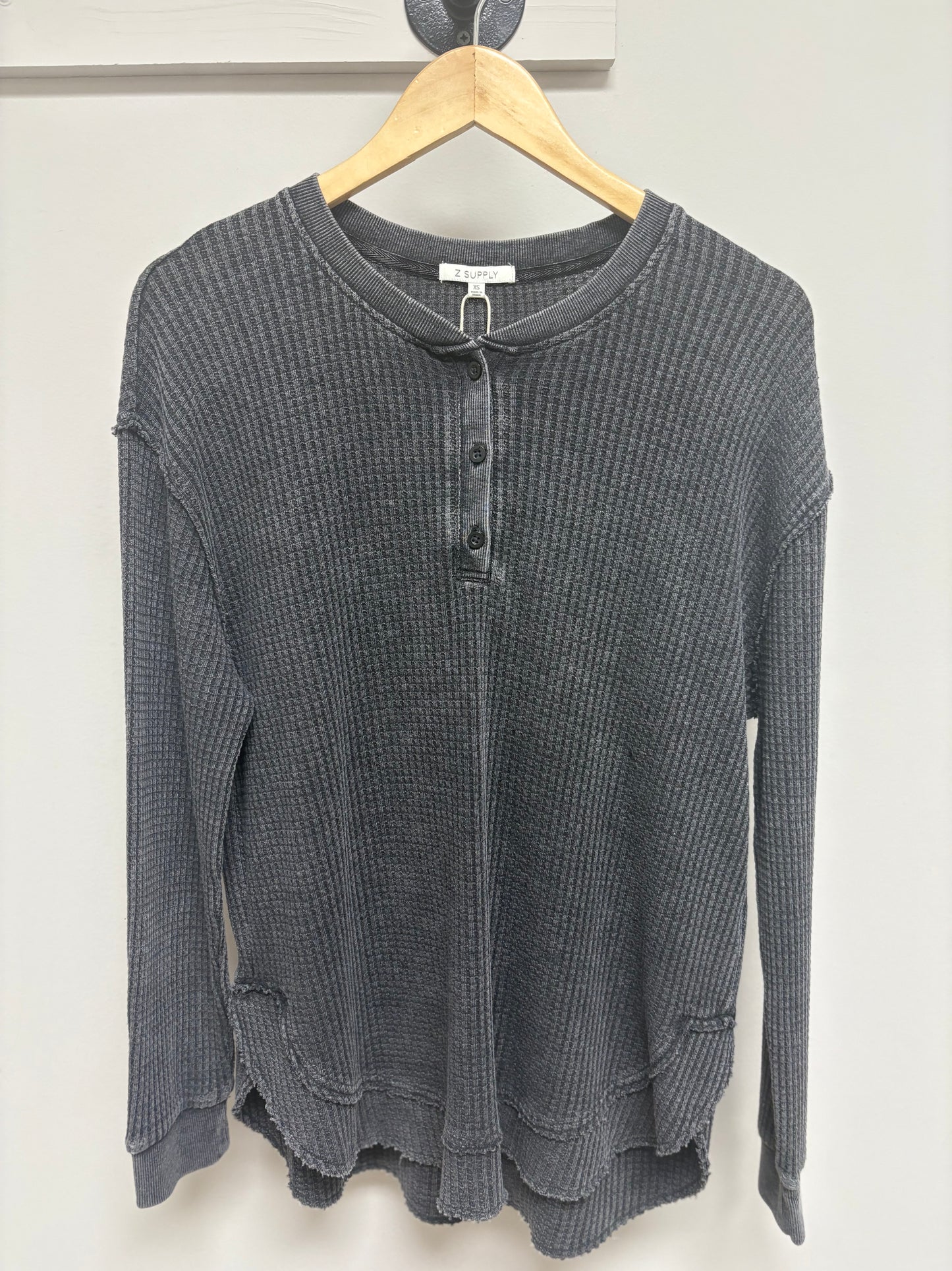 Jax Cozy Waffle Henley