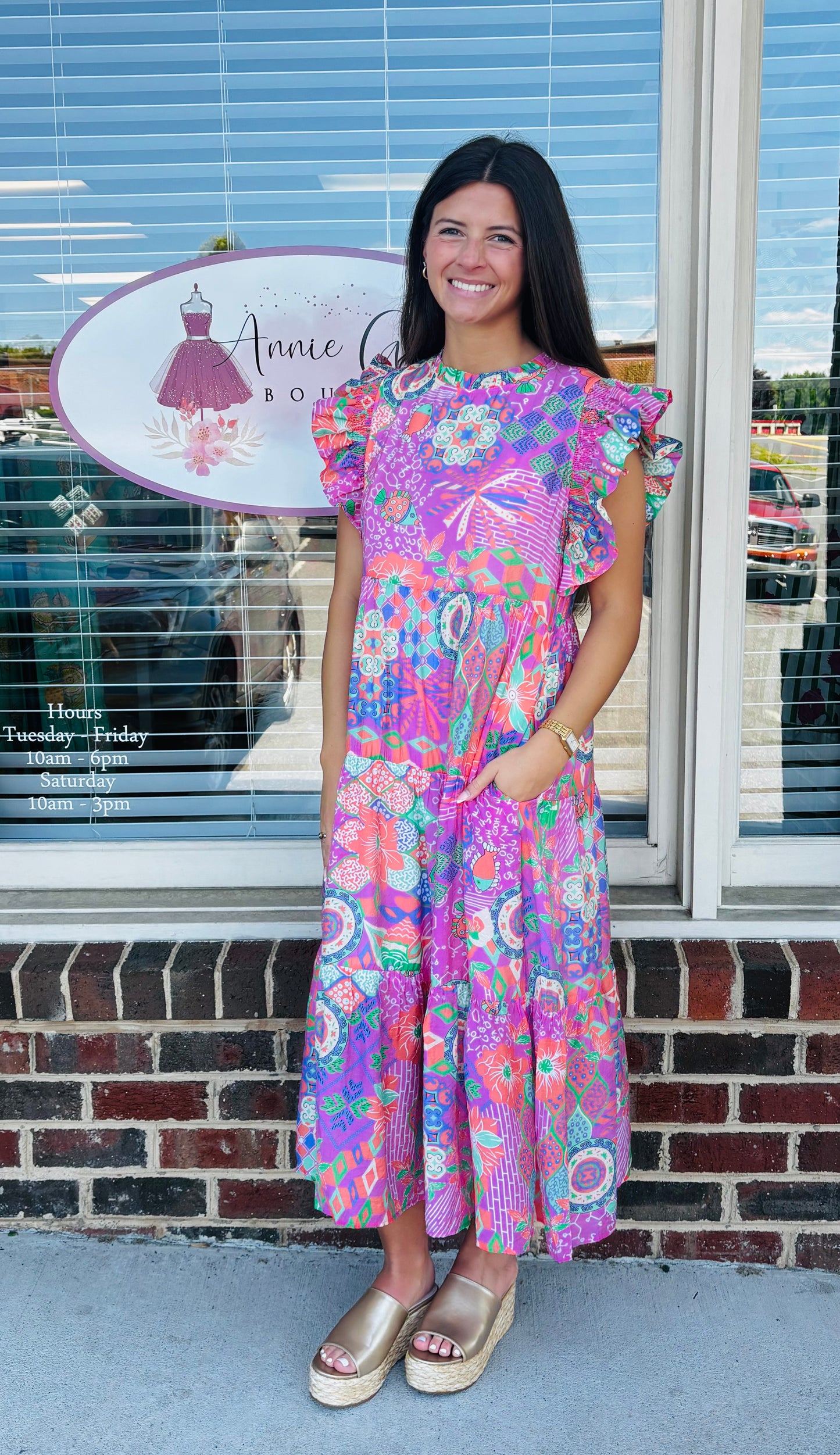 Free Spirit Floral Midi
