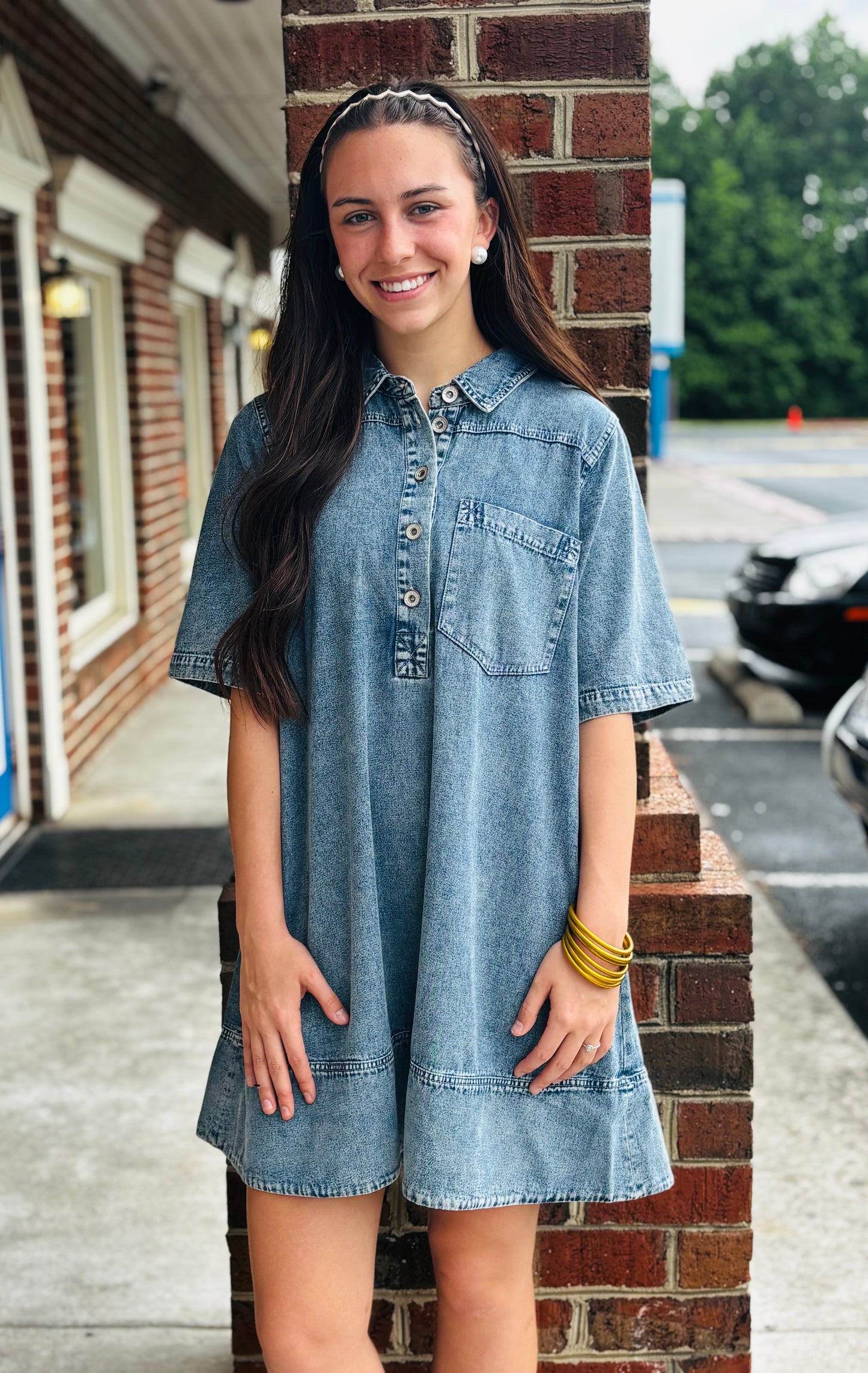 Denim Days Pocket Dress