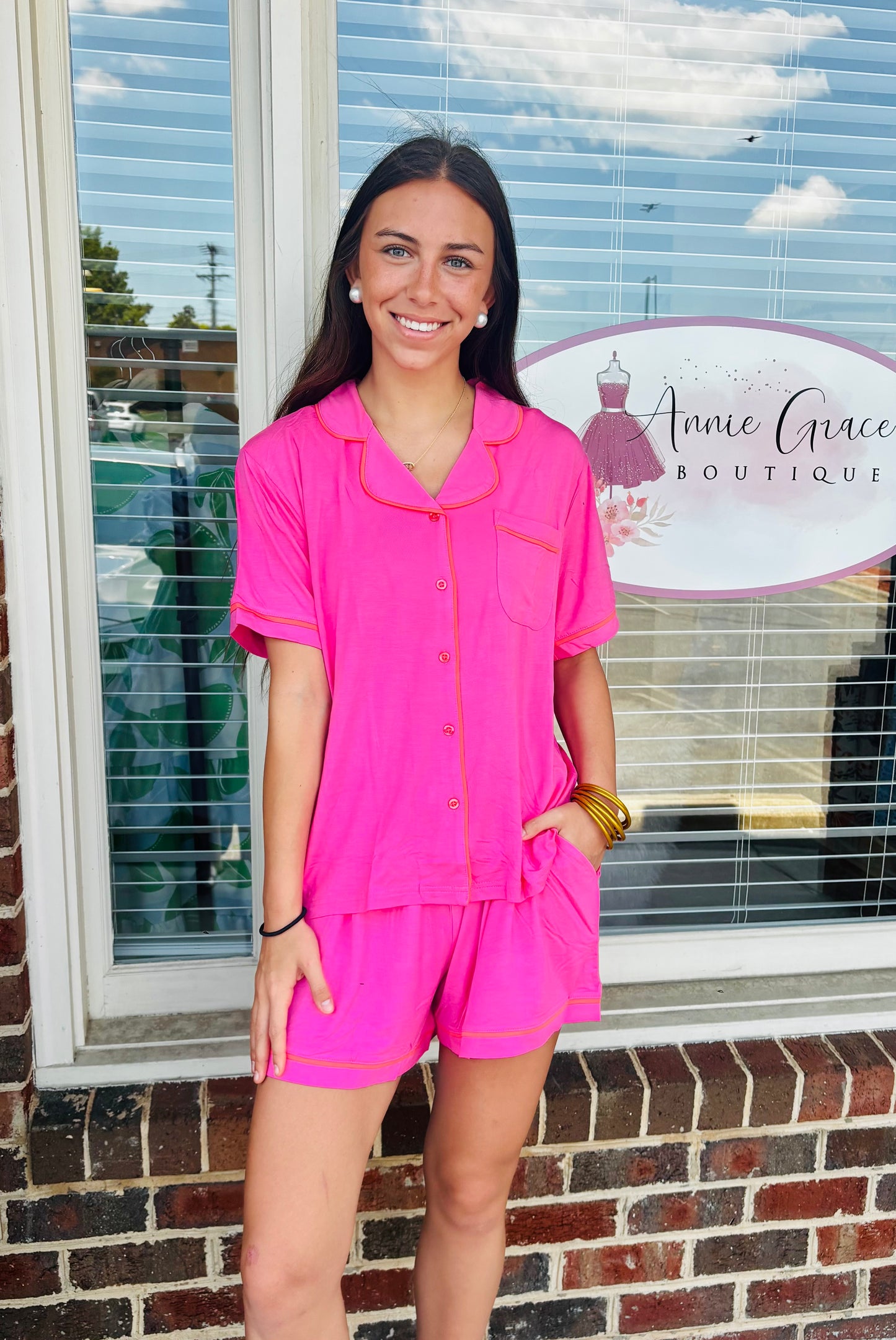 Pink Pajama Set