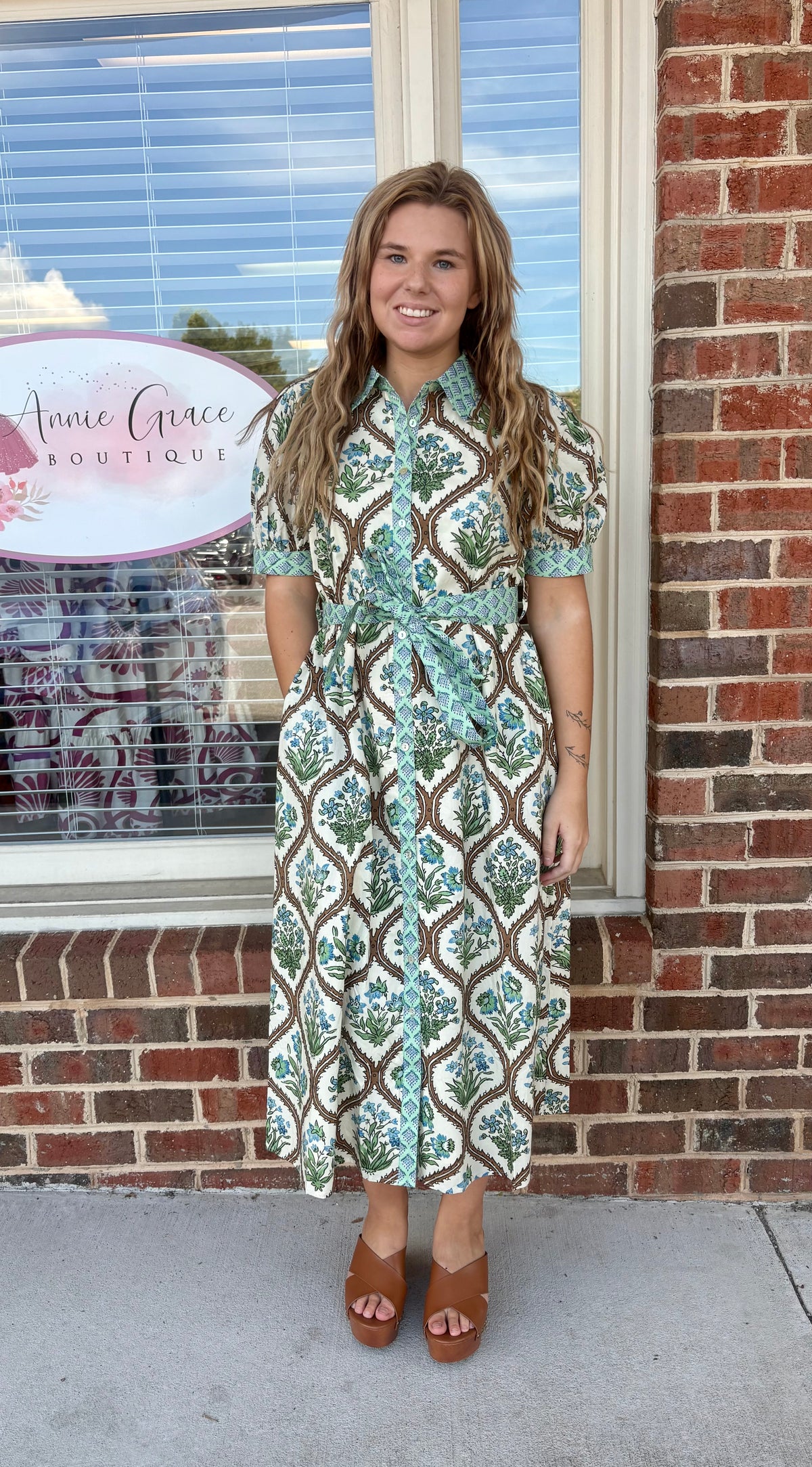 Vintage Bloom Dress