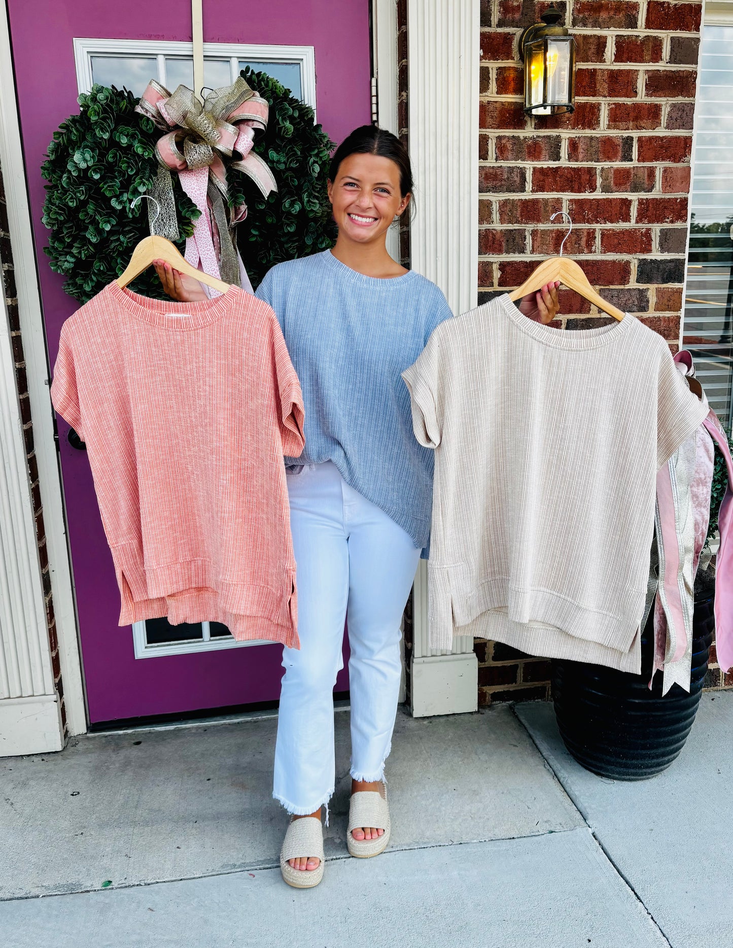 Ribbed Knit Top
