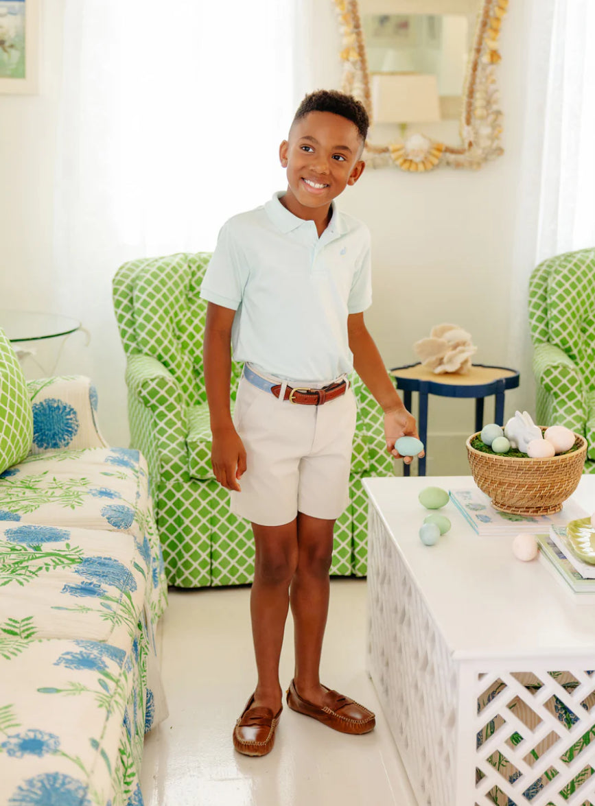Sea Island prim & proper polo