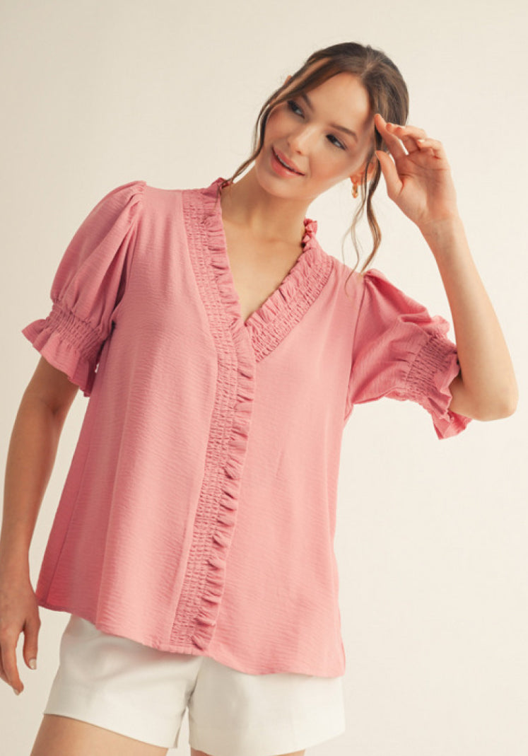Helen Ruffle Top