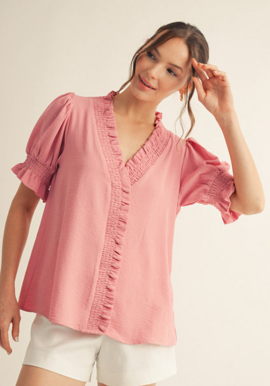 Helen Ruffle Top