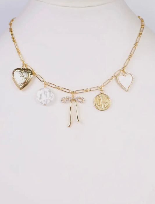 McKeon charm necklace