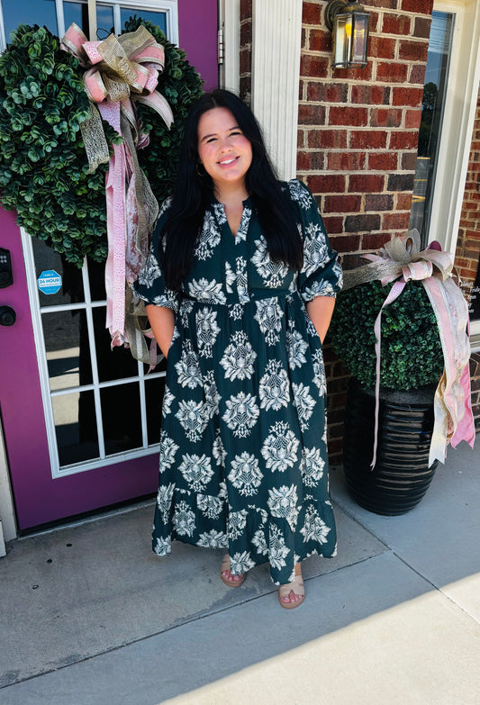 Floral Midi Dress