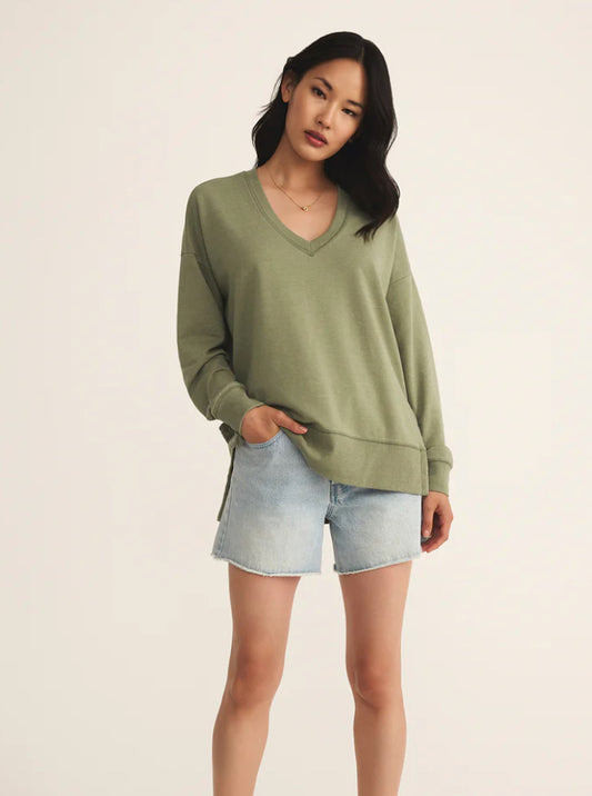 Avocado V-Neck Weekender