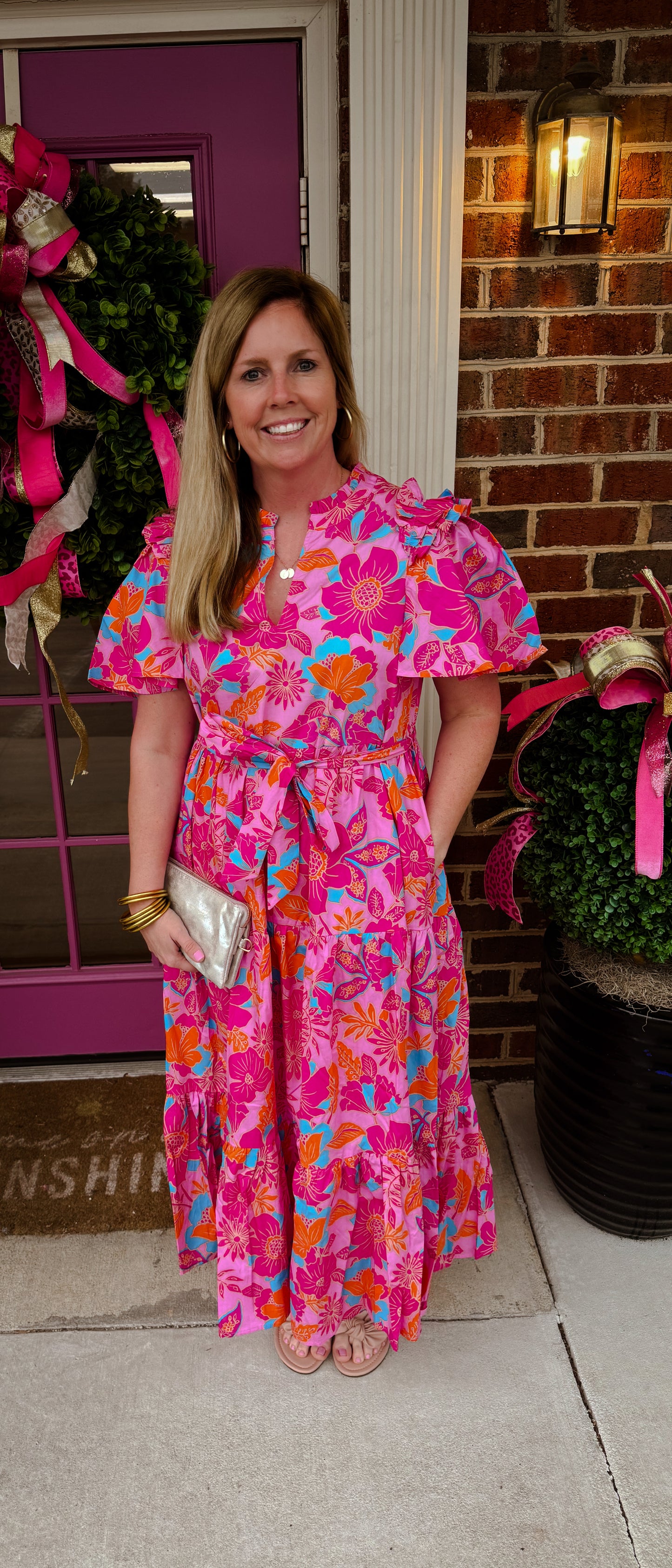 Coconut Grove Midi Dress