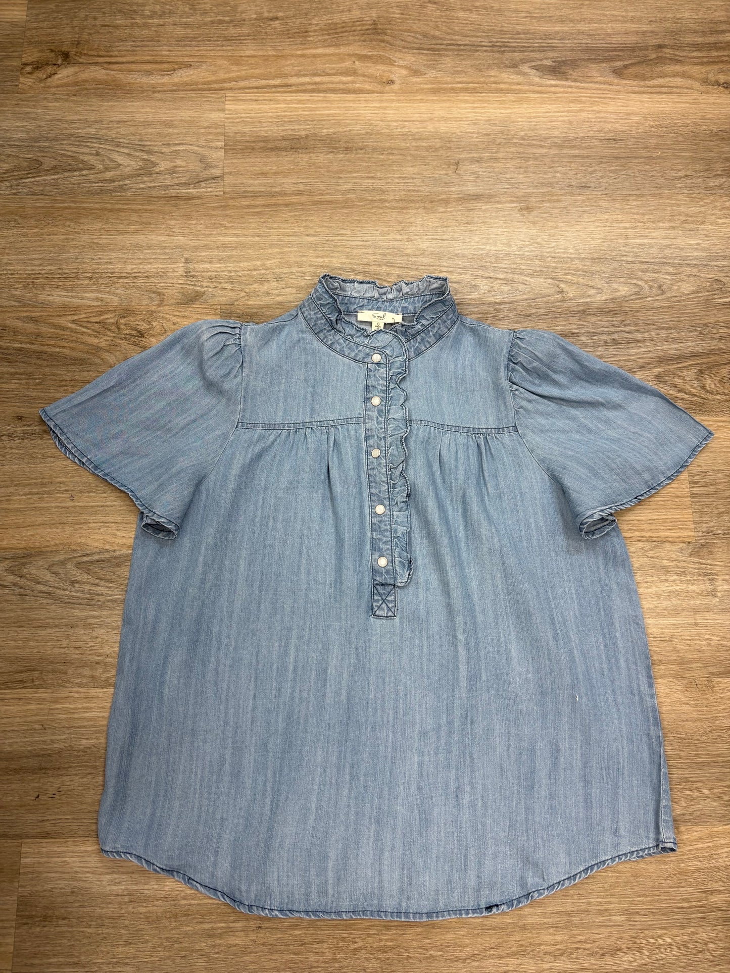 Short Sleeve denim top