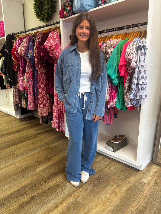 All Day Knit Denim Jacket
