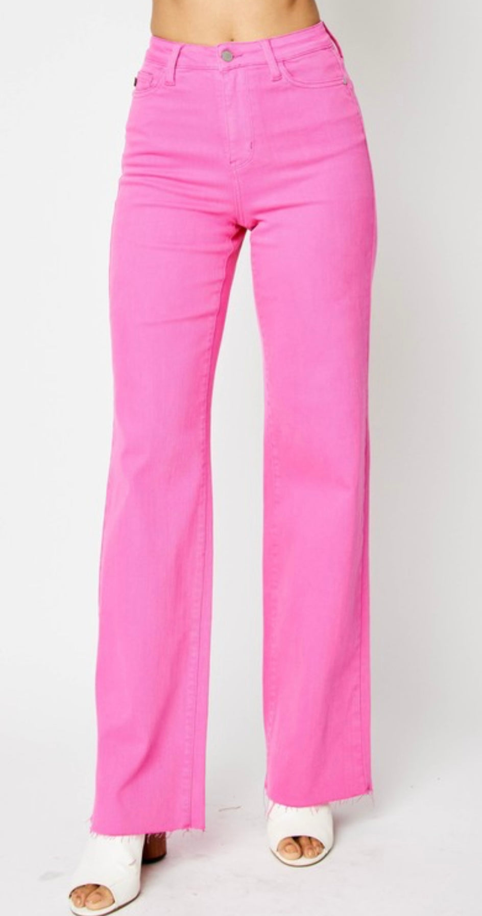 Hot Pink 90s straight Judy Blue
