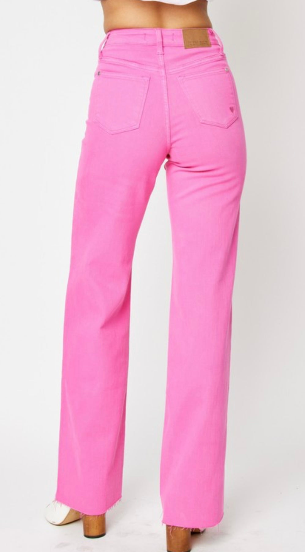 Hot Pink 90s straight Judy Blue