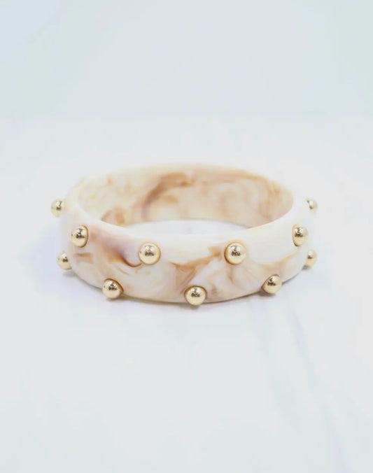 Amira Studded Bangle Bracelet