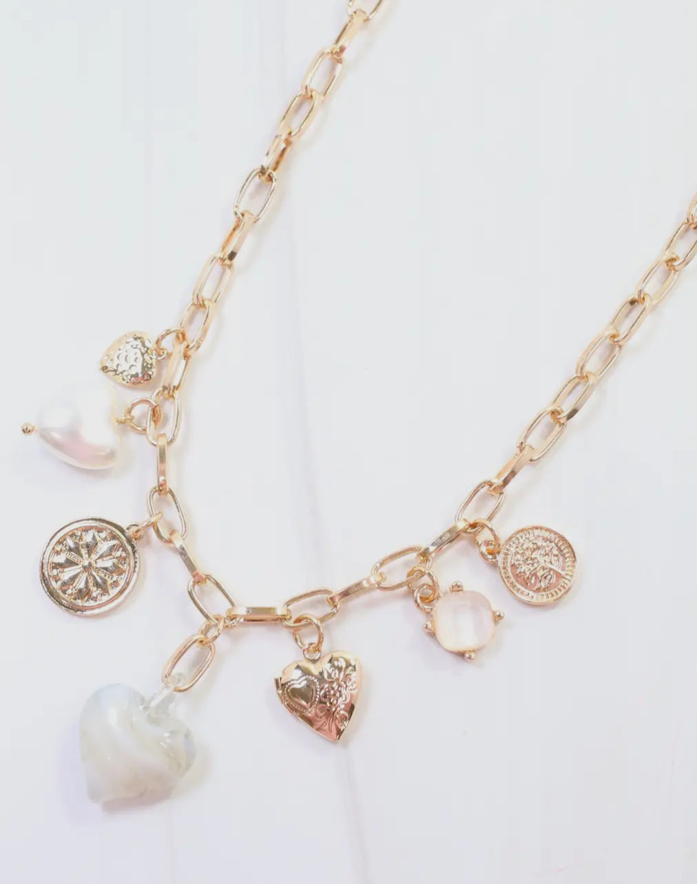 Linden Charm Necklace