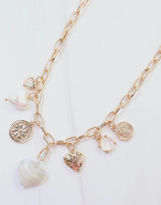 Linden Charm Necklace