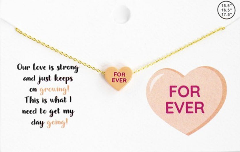 Candy Heart Necklace