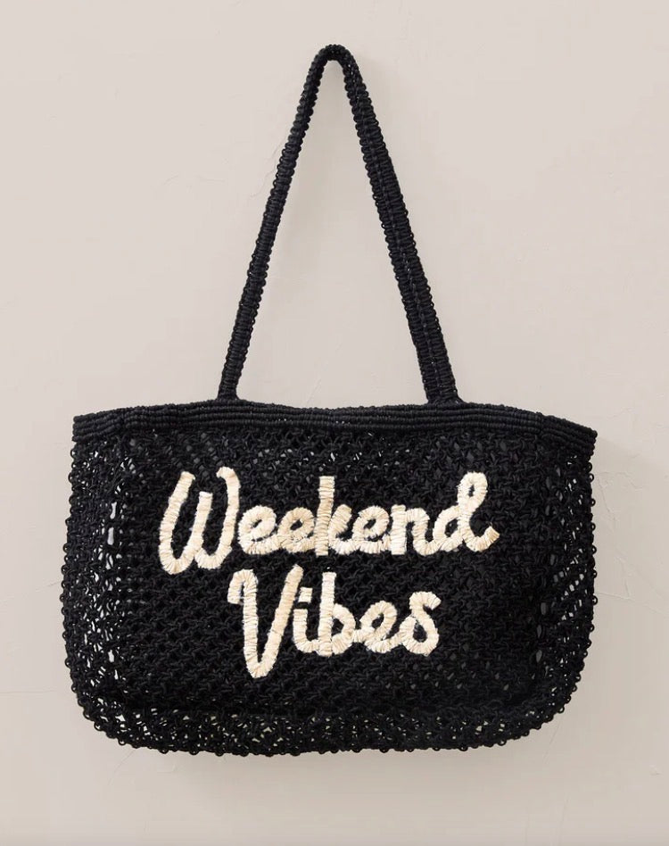 Weekend Vibes tote