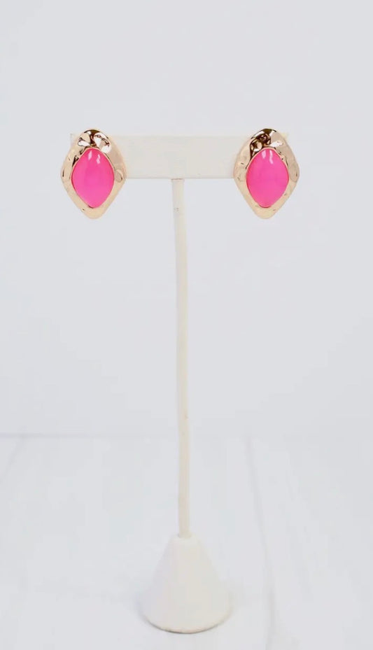 Madrid Gold Trim Earrings