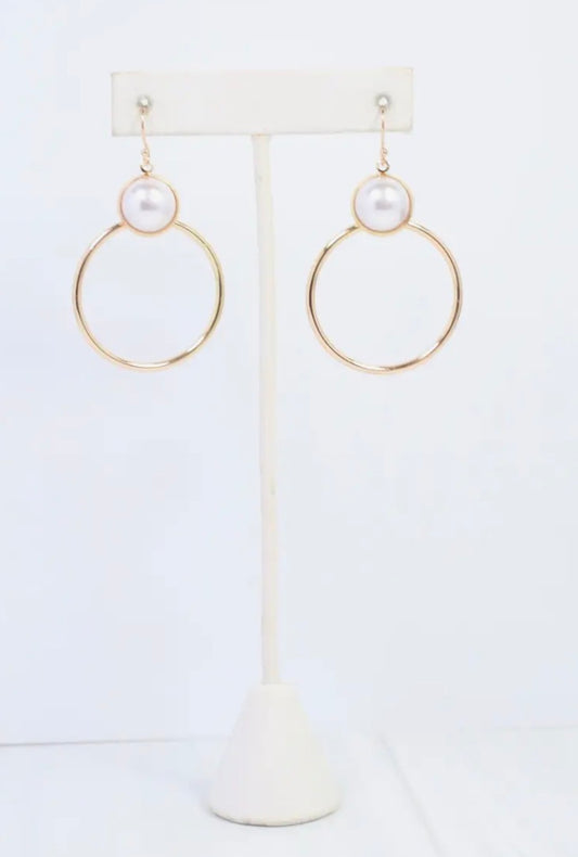 Pearl Dangle Earrings
