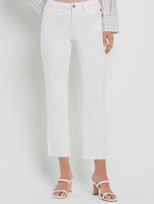 Olivia White Denim Pants