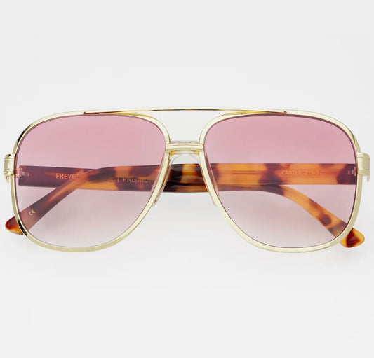 Freyrs Rose Aviator Sunglasses